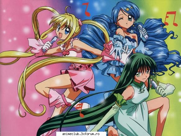 poze anime! hanon,lina and luchia! tree mermaid girls!
