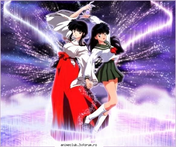 poze anime! kikyo and kagome!