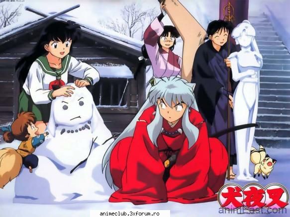 poze anime! winter inuyasha!