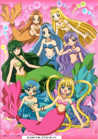 pun si eu cu mermaid melody! poze anime!